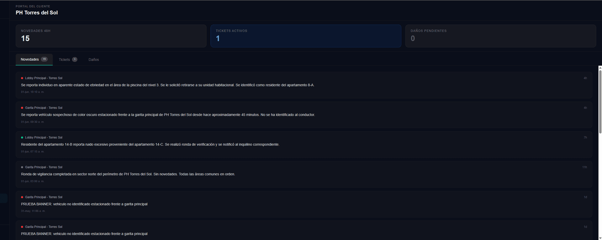 Portal del Cliente